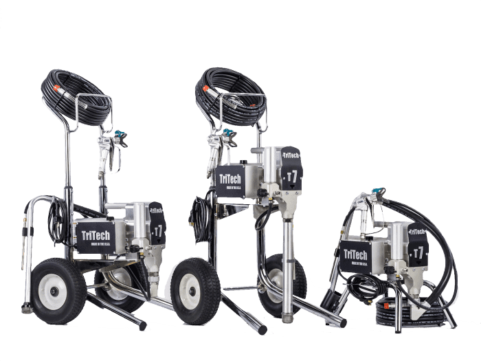 TriTech T7 600-834 Hi-Cart Airless Paint Sprayer – Tri-City Equipment Rental