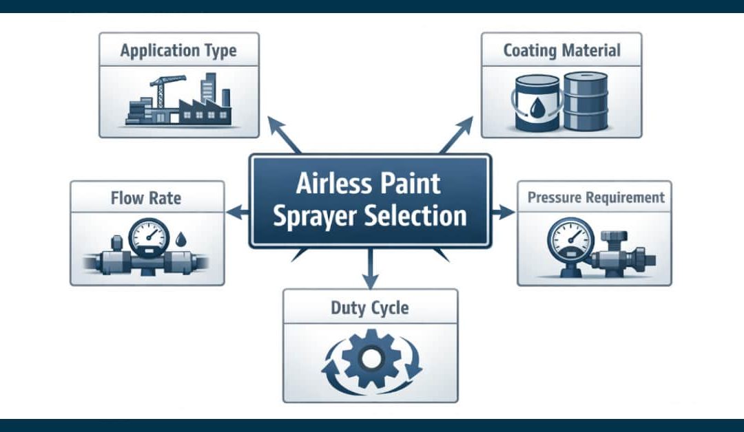Paint Framework How To Choose The Right Airless Paint Sprayer For Industrial ...